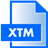 XTM File Extension Icon 48x48 png
